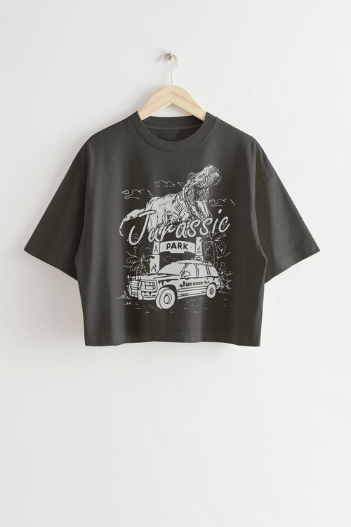 Vintage Jurassic Park Tee For Women